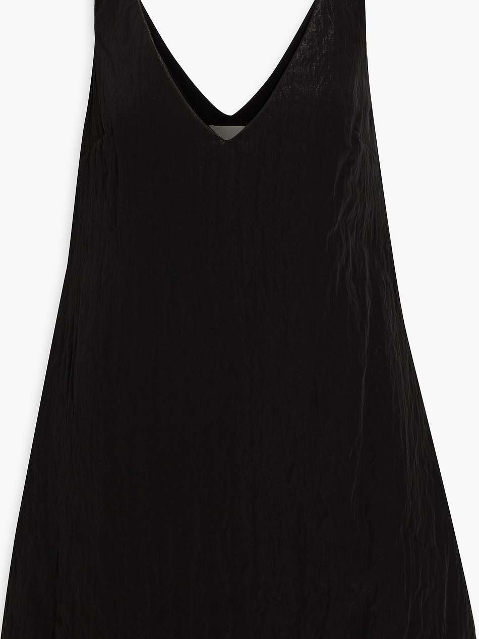 branna padded taffeta mini dress