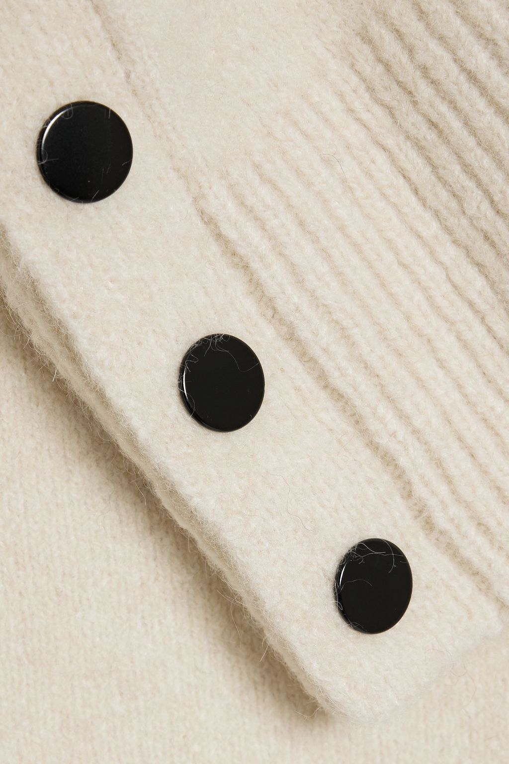 PROENZA SCHOULER Snap-detailed cashmere-blend sweater
