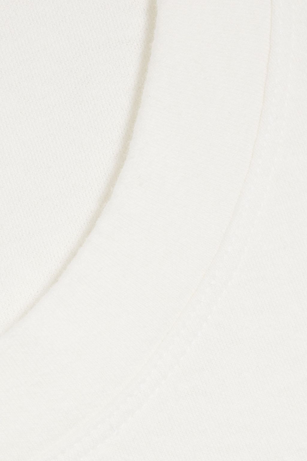PROENZA SCHOULER French cotton-blend terry T-shirt