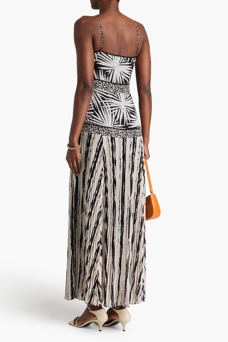 Diane Von Furstenberg Lissie Printed Chiffon Maxi Dress