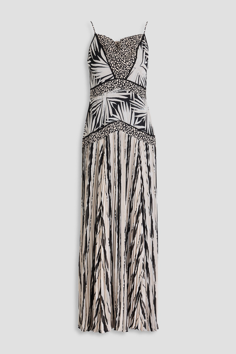 Diane Von Furstenberg Lissie Printed Chiffon Maxi Dress