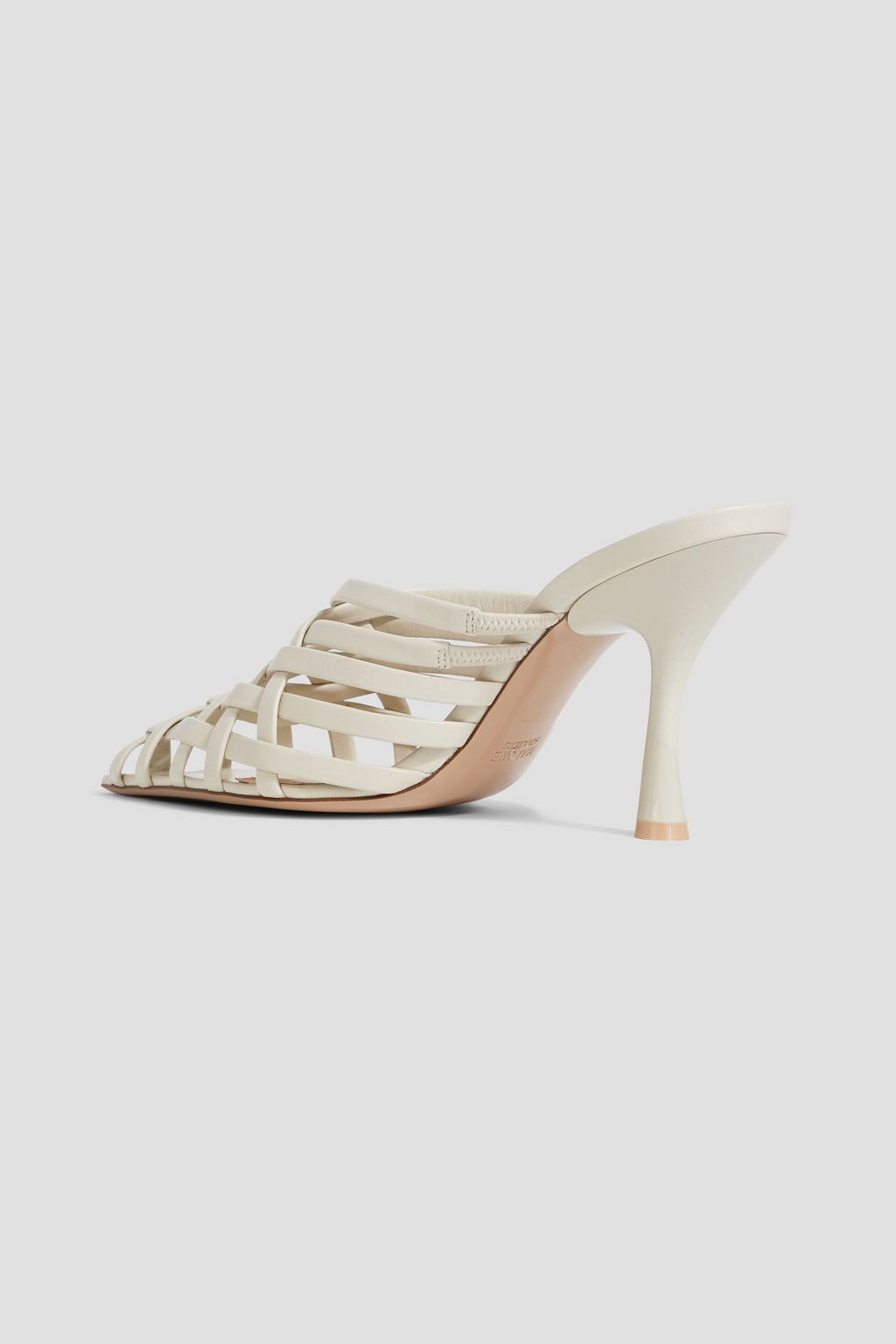 MALONE SOULIERS Whitney 90 woven leather mules