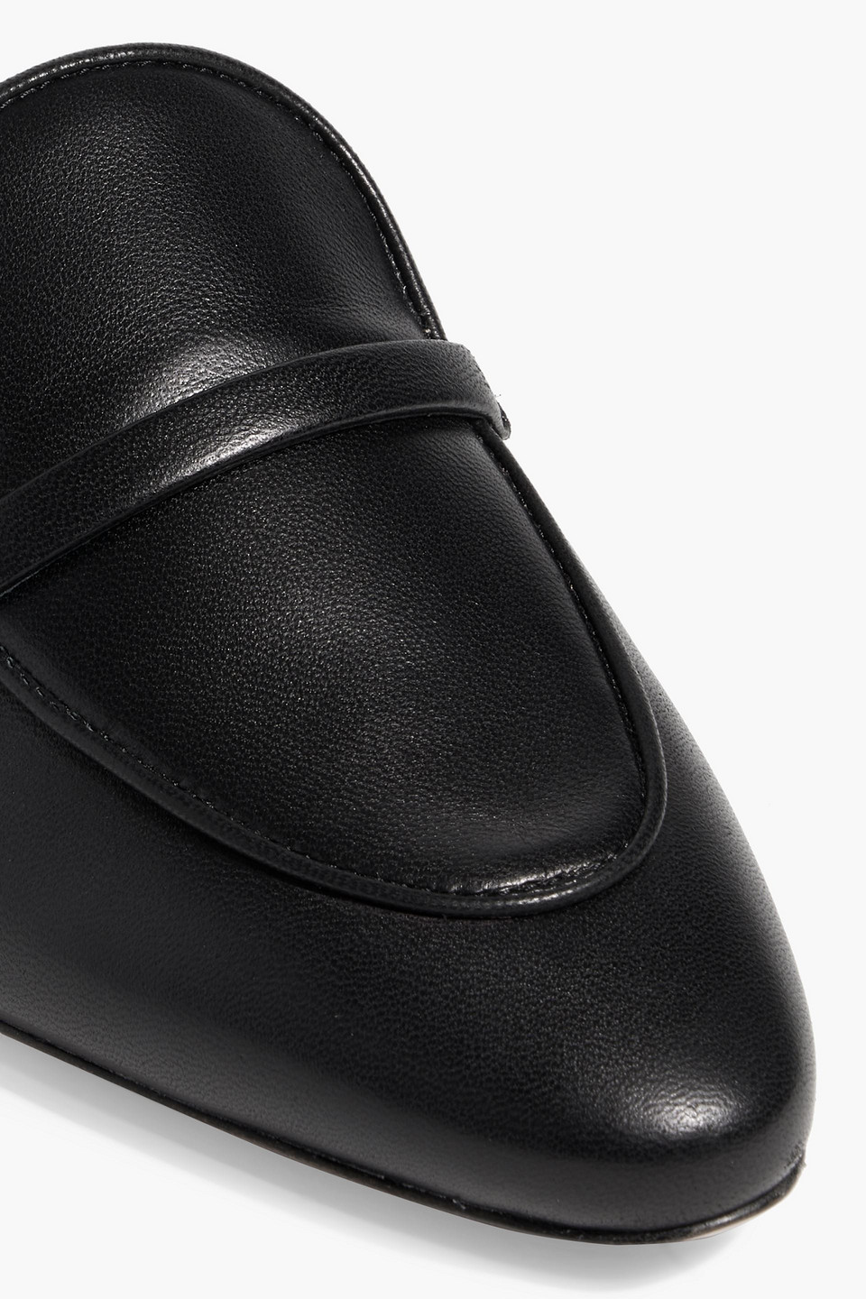 MALONE SOULIERS BERTO 10 LEATHER SLIPPERS