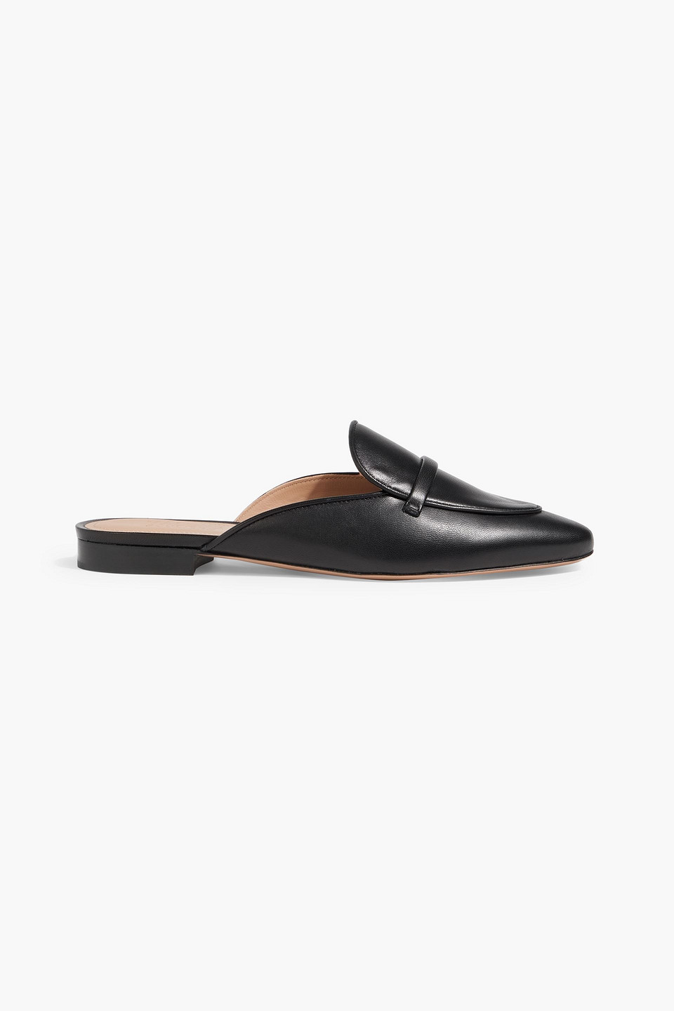 MALONE SOULIERS BERTO 10 LEATHER SLIPPERS