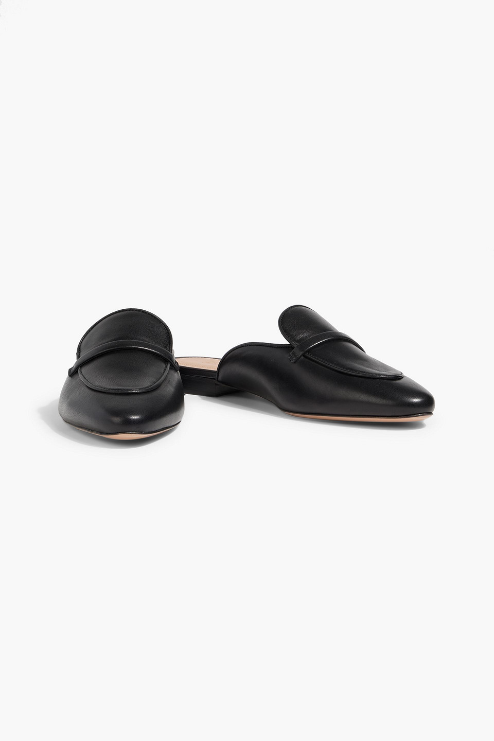 MALONE SOULIERS BERTO 10 LEATHER SLIPPERS