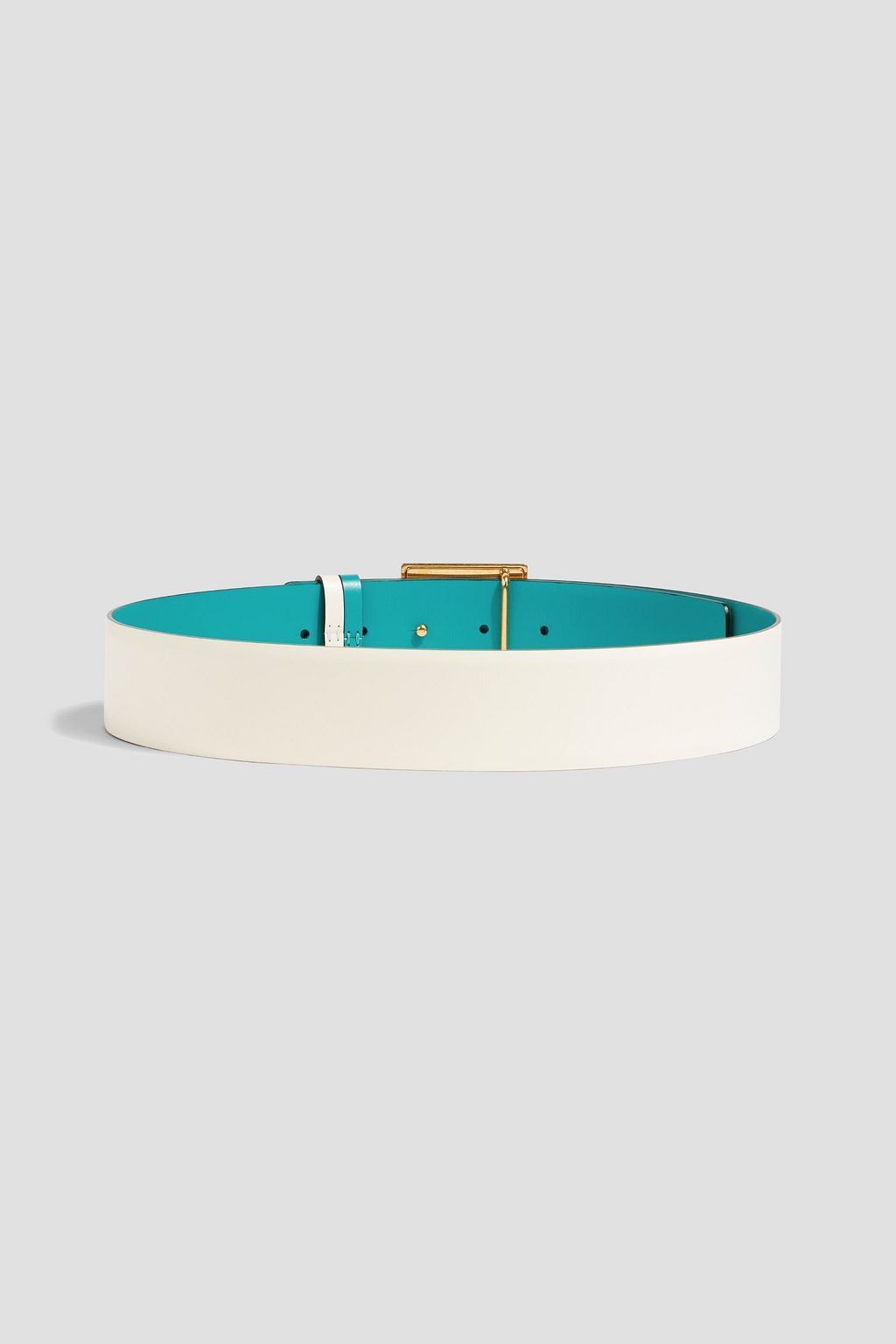 VALENTINO GARAVANI One Stud reversible leather belt