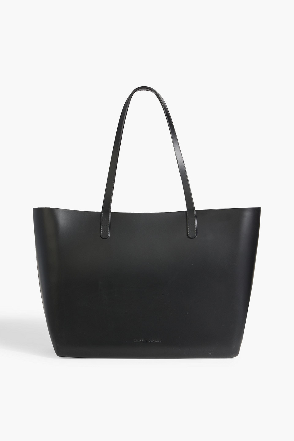 Mansur Gavriel Rubber Tote In Black