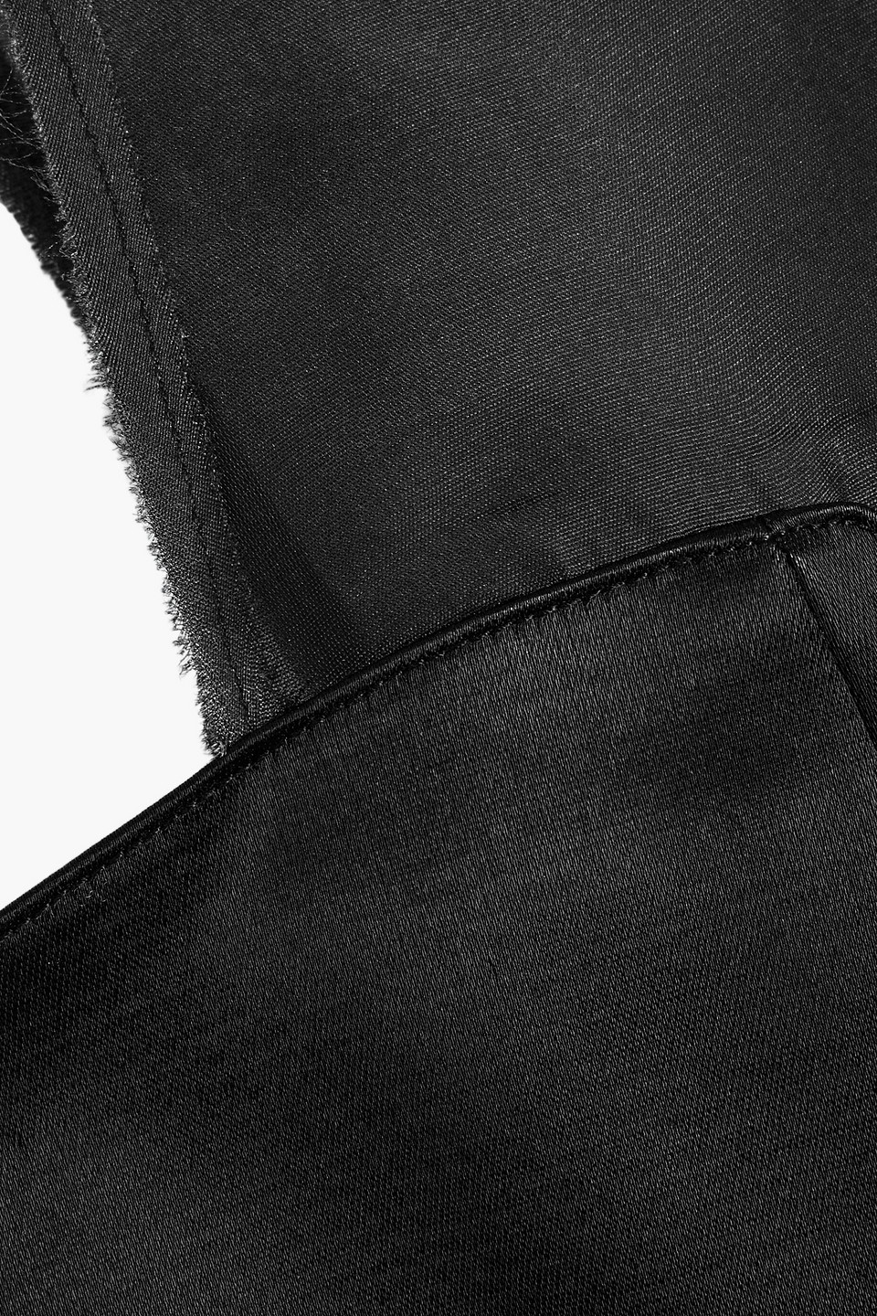 Khaite Dissa Midikleid Aus Einer Seidenorganza-baumwollmischung In Schwarz