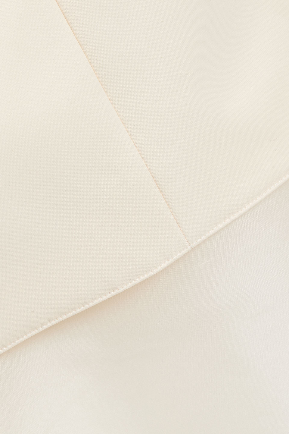 Khaite Dissa Mixed Media Sleeveless Cotton Blend Dress In Ivory