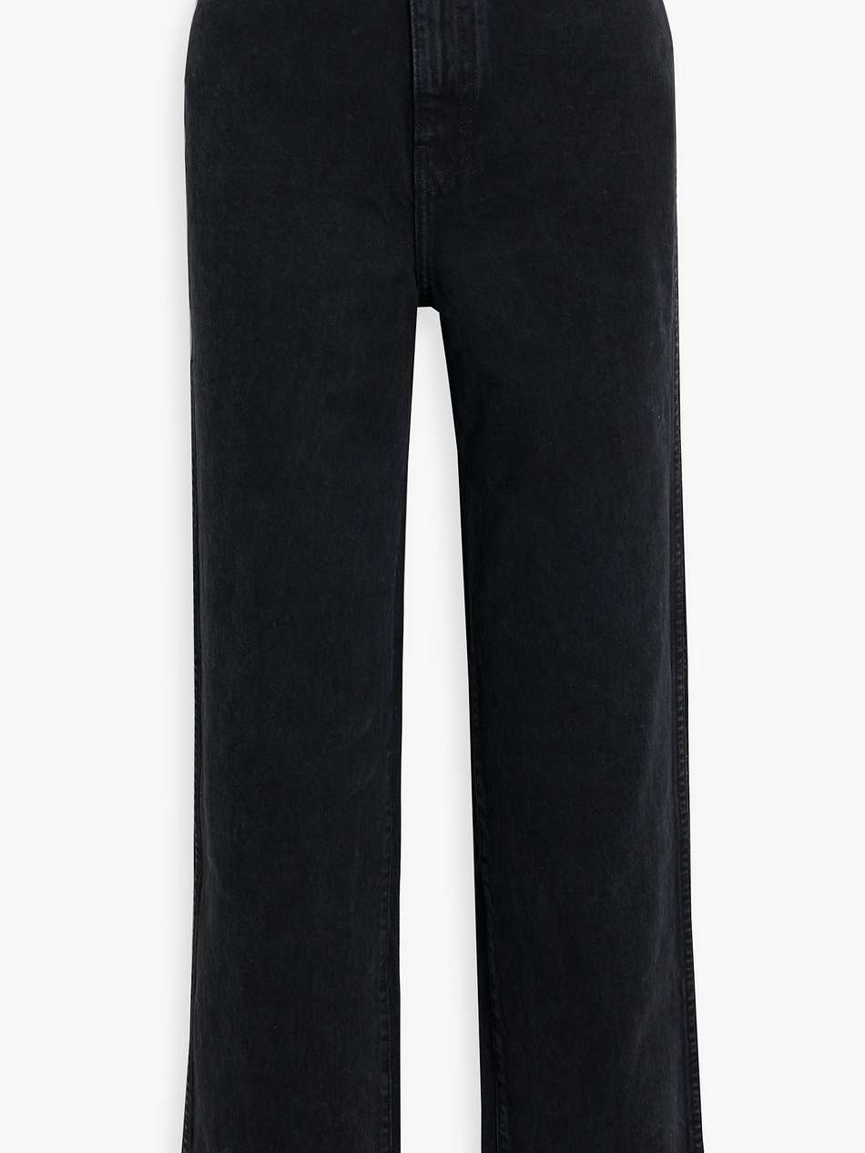 martin high-rise straight-leg jeans