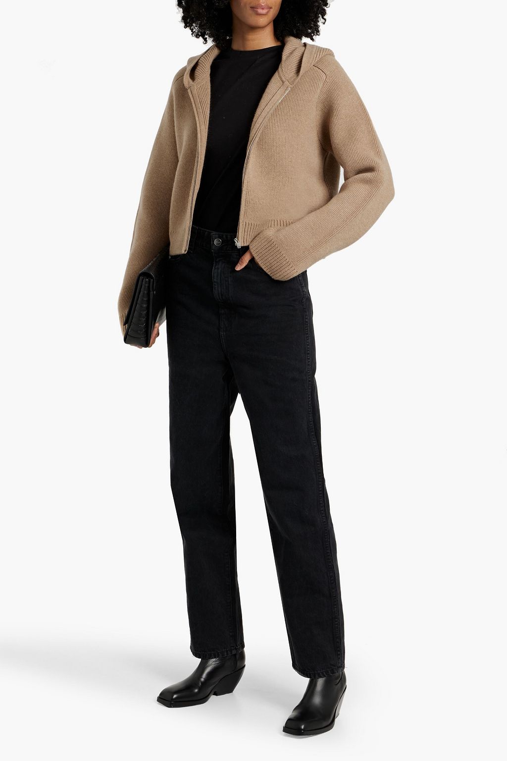 KHAITE Martin high-rise straight-leg jeans