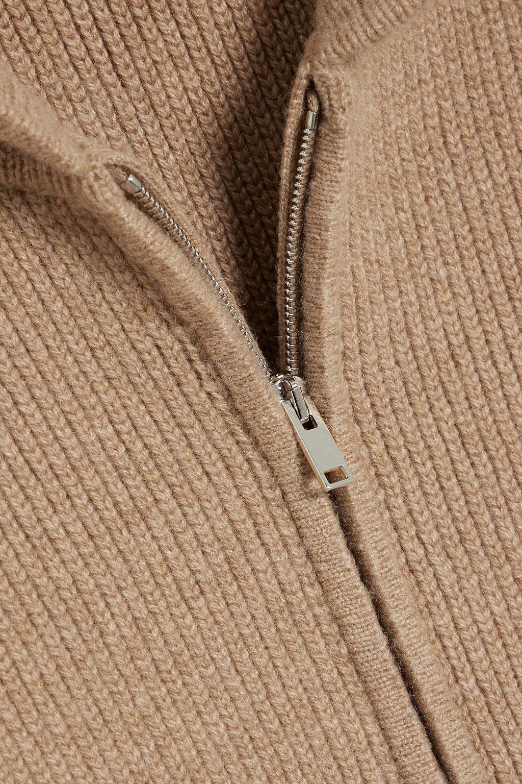 KHAITE Winston cashmere-blend zip-up hoodie