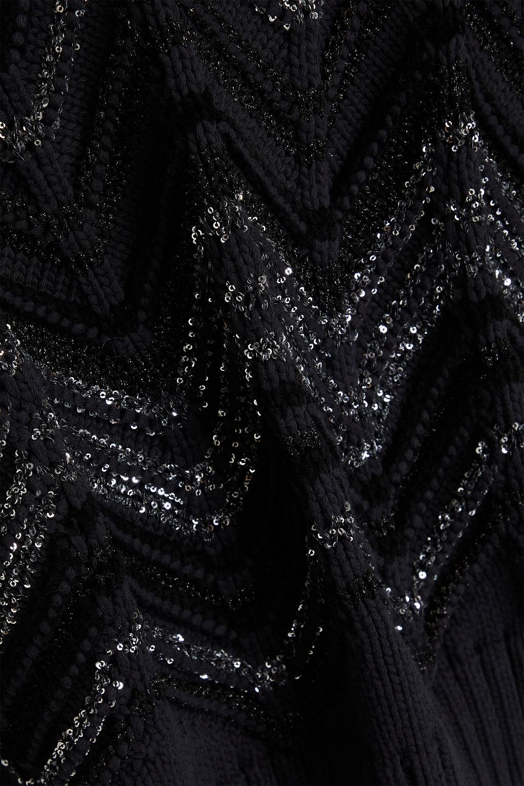 MISSONI Sequin-embellished knitted sweater