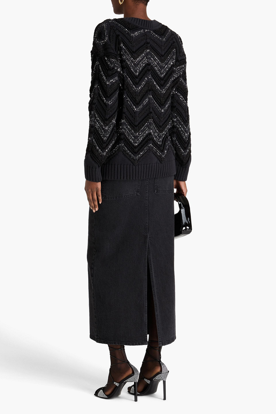  Missoni - Strickpullover Mit Pailletten - Schwarz - S 