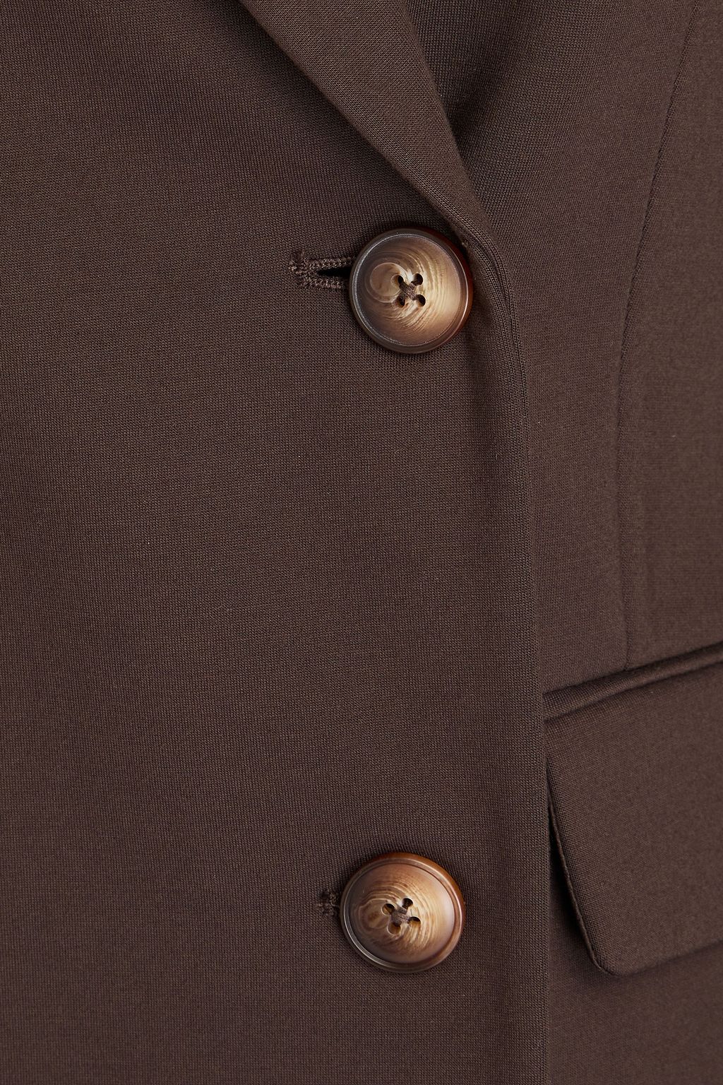 DIANE VON FURSTENBERG Virginia double-breasted stretch-jersey blazer