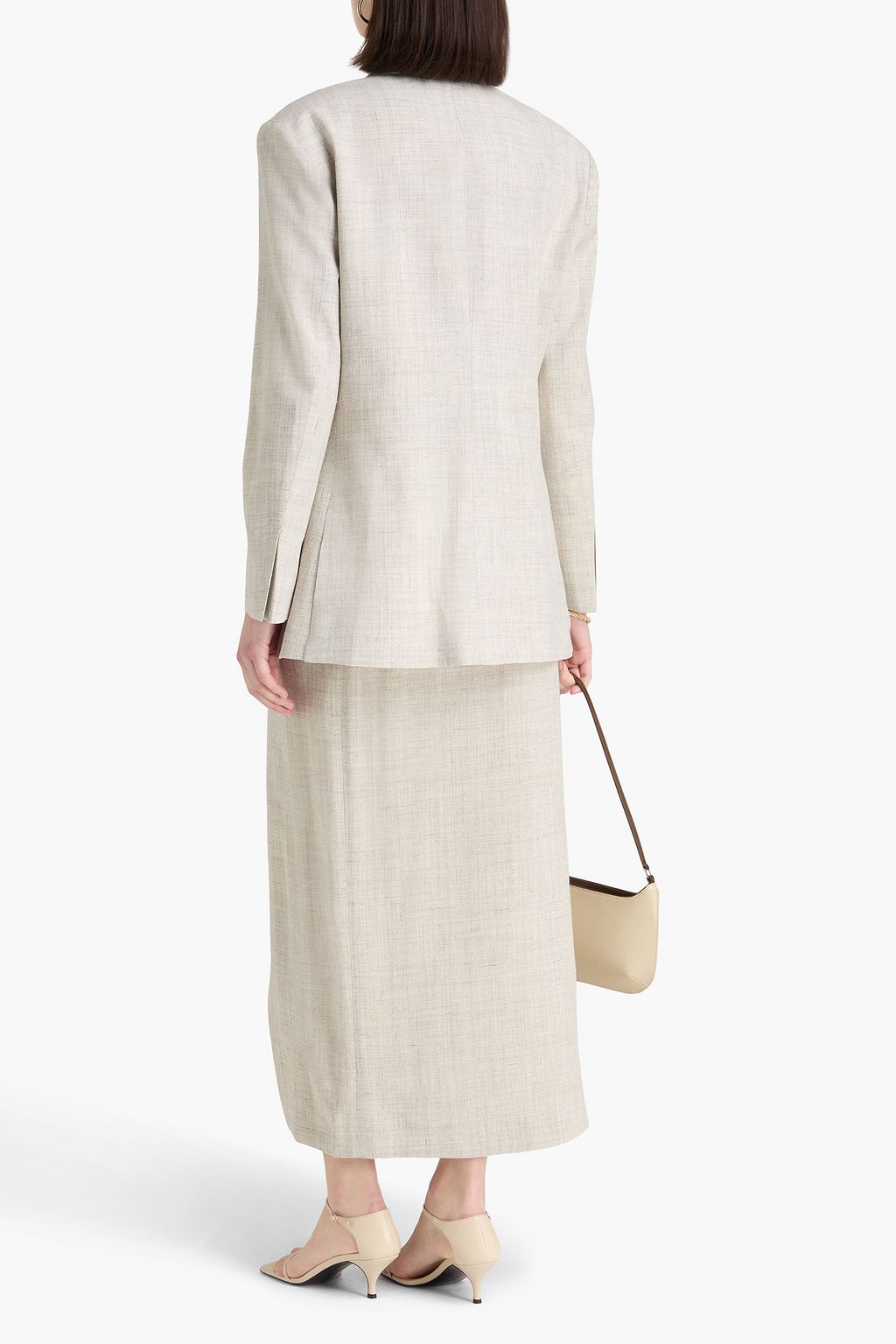 RÓHE Double-breasted woven blazer