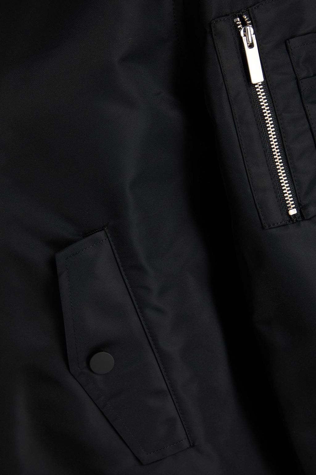 THEORY Aline Varsity shell bomber jacket