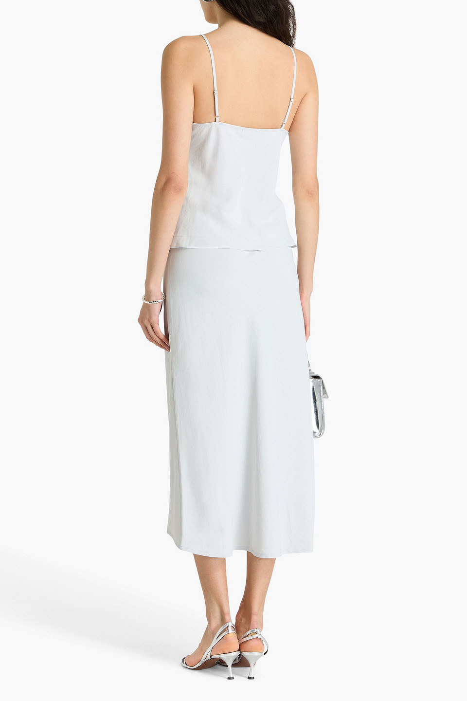 JAMES PERSE WOVEN MIDI SKIRT