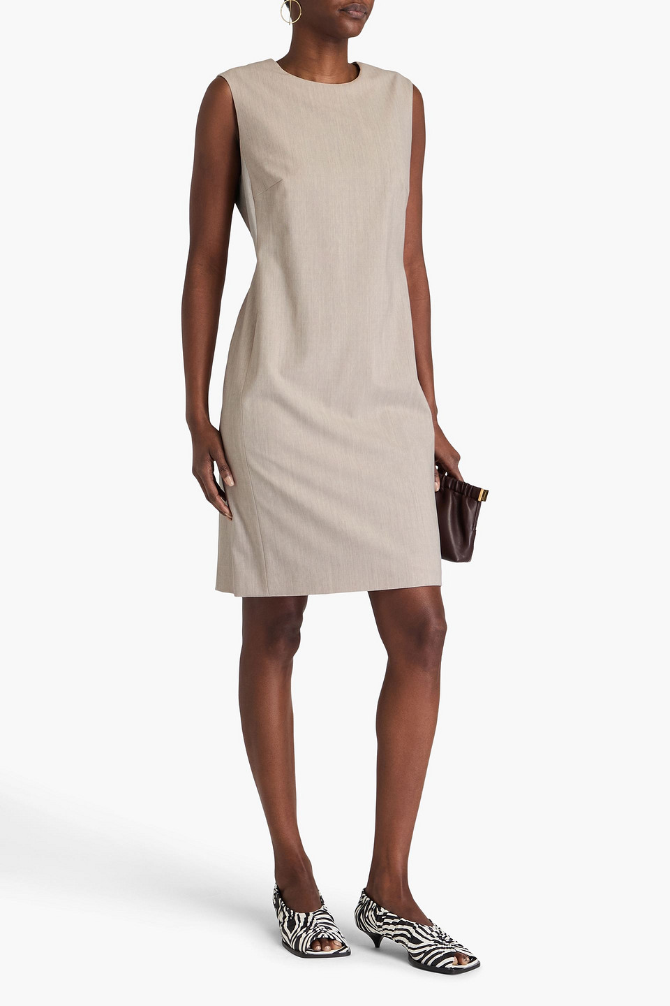 THEORY WOOL-BLEND DRESS