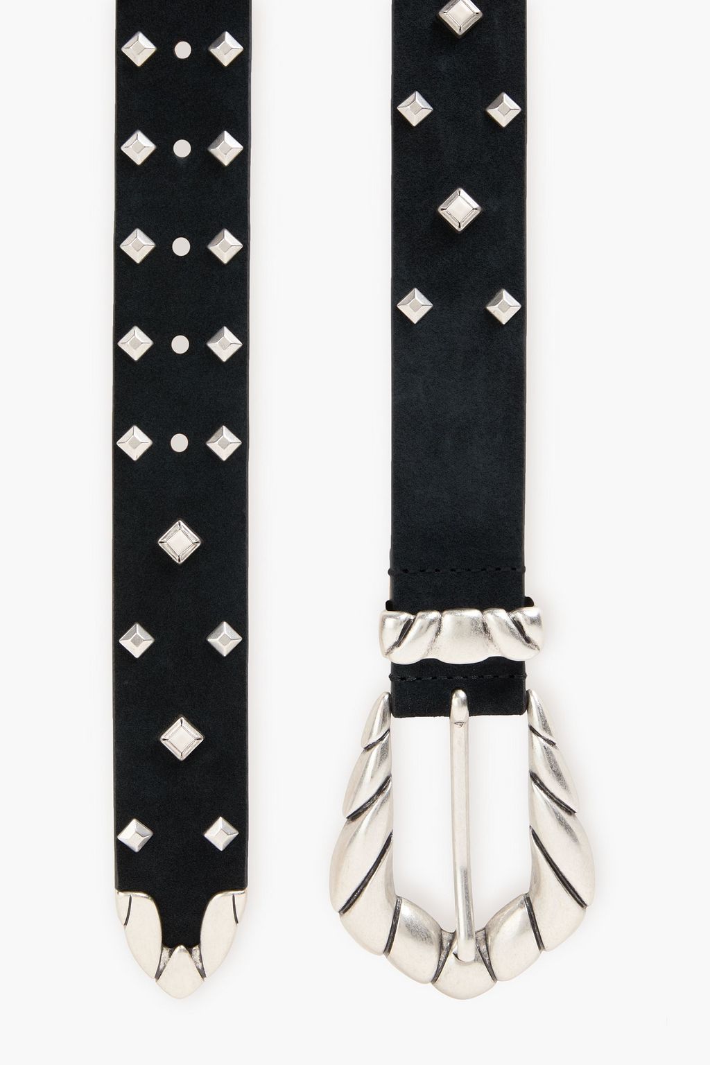 IRO Embella studded suede belt