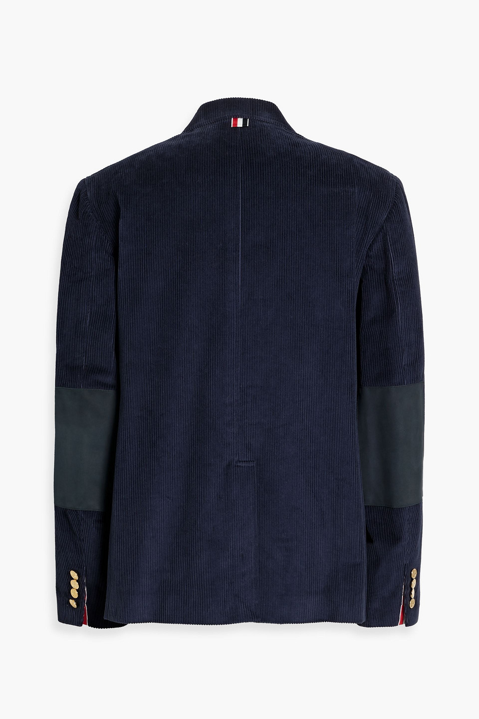 Shop Thom Browne Cotton-corduroy Blazer In Navy