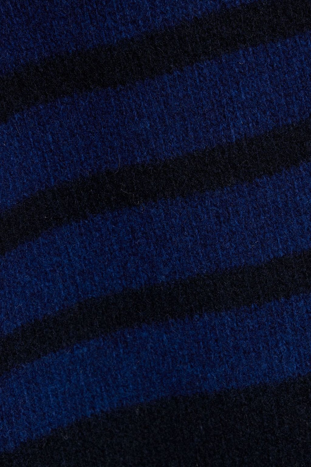 THOM BROWNE Striped wool and cashmere-blend cardigan