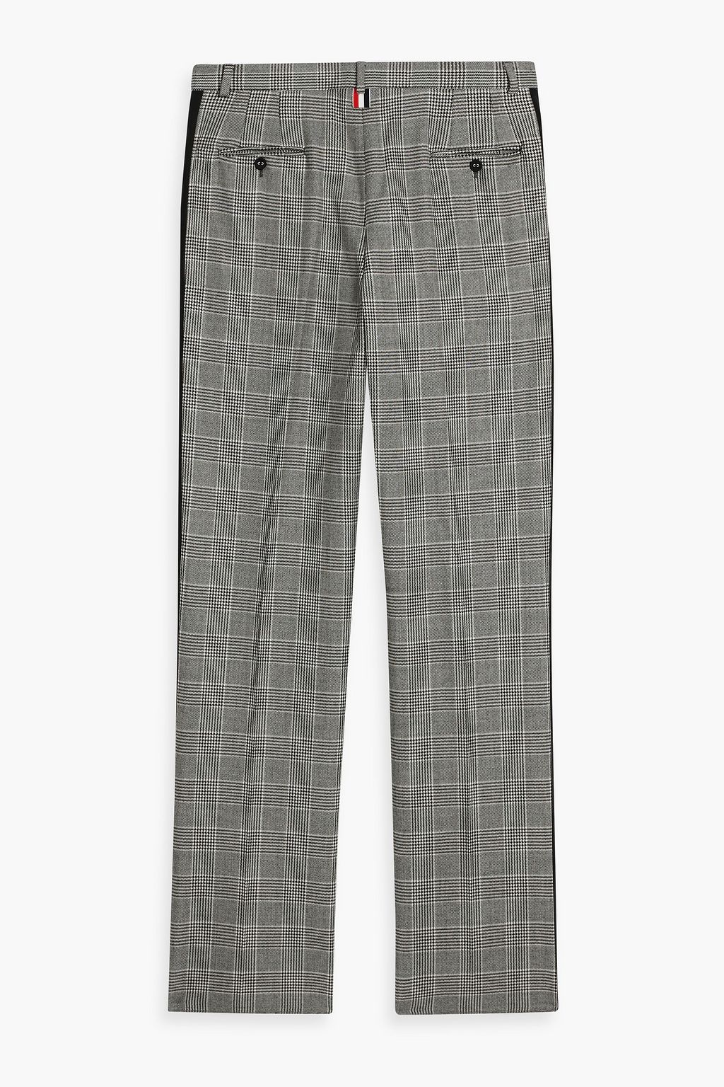 THOM BROWNE Prince of Wales checked wool pants