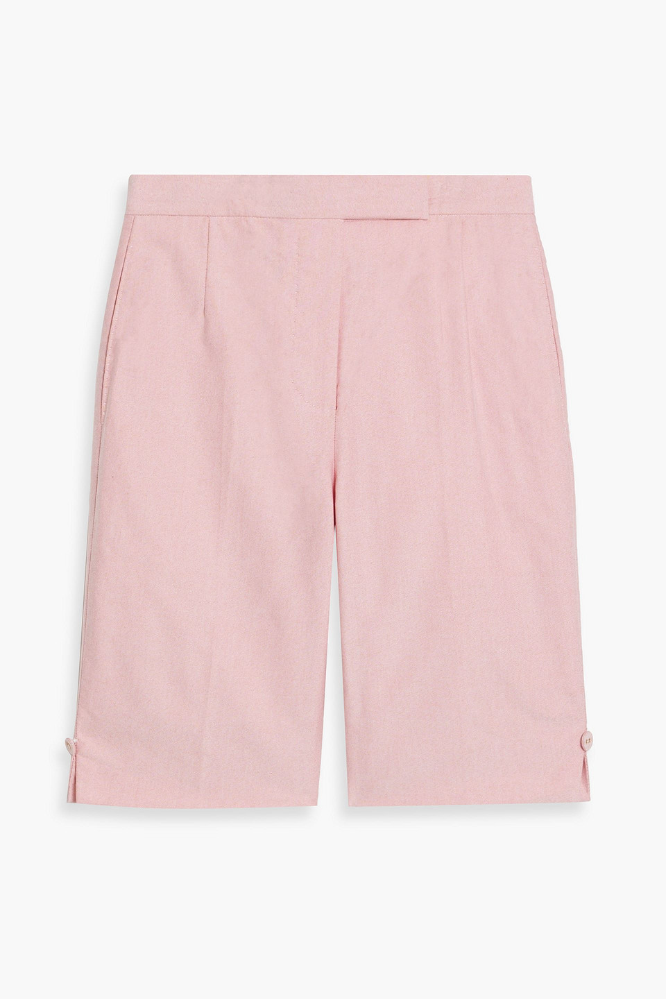 Cotton Oxford shorts
