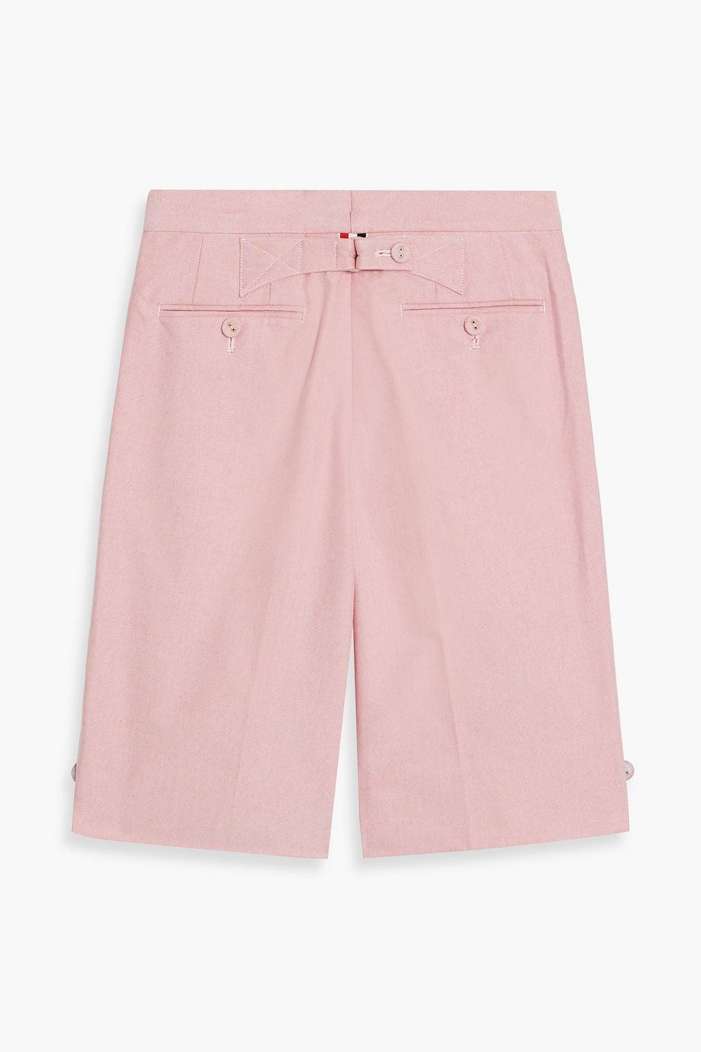 THOM BROWNE Cotton Oxford shorts