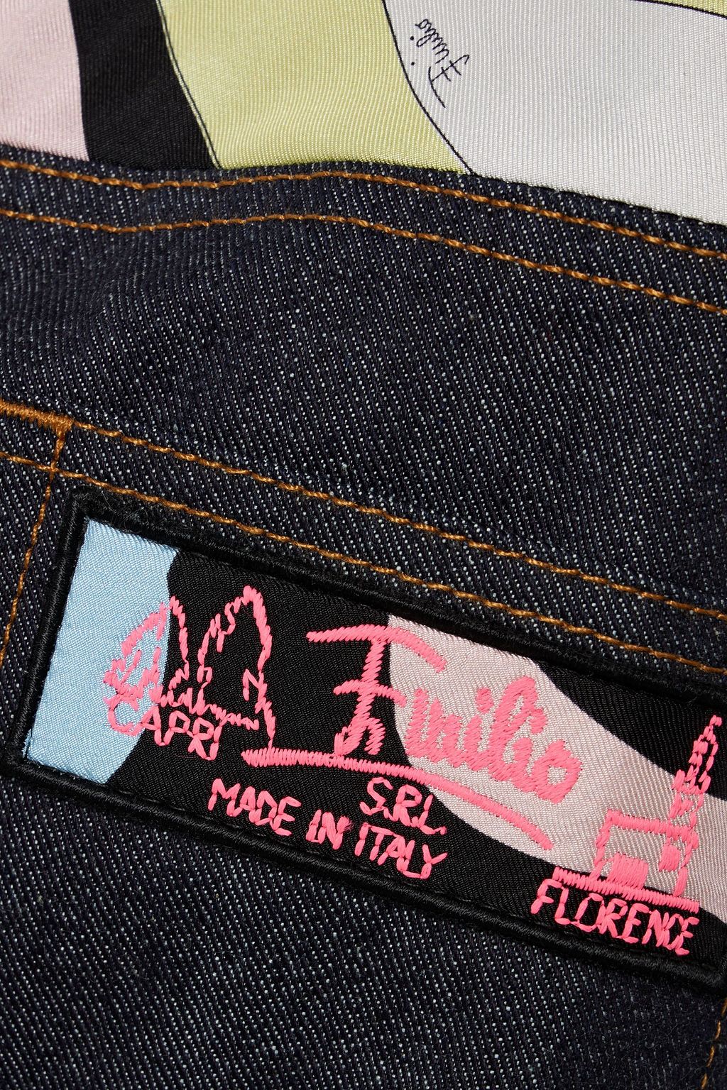 PUCCI Printed boyfriends jeans