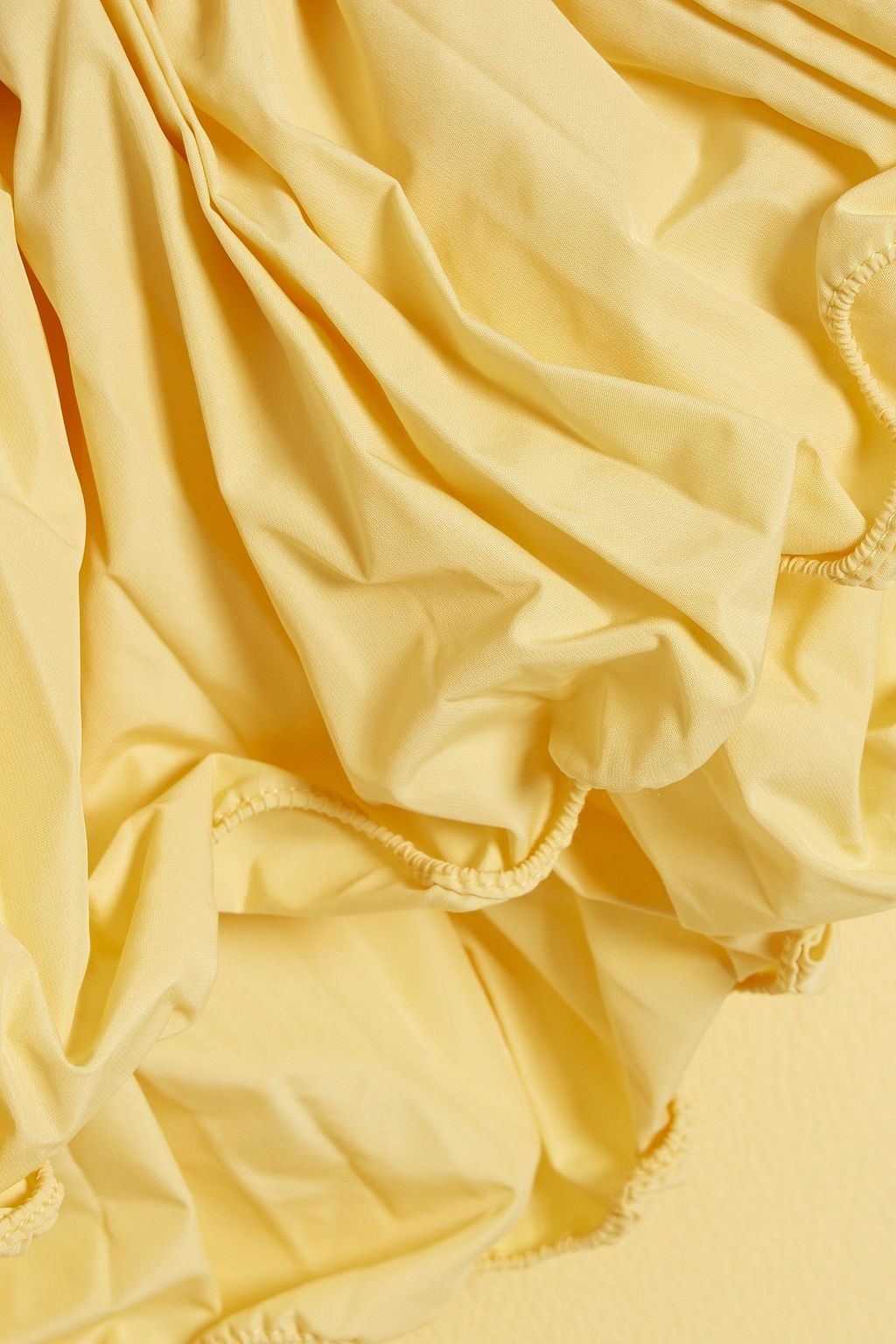 REBECCA VALLANCE Chloe one-shoulder ruffled crepe gown