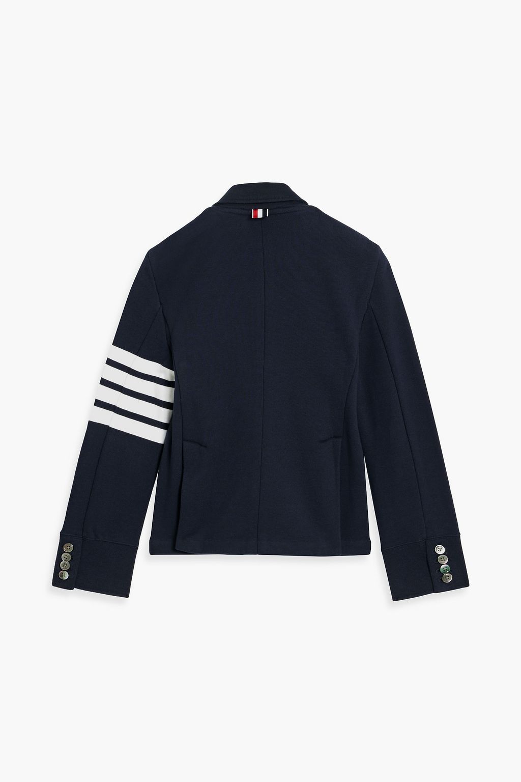 THOM BROWNE Striped cotton blazer