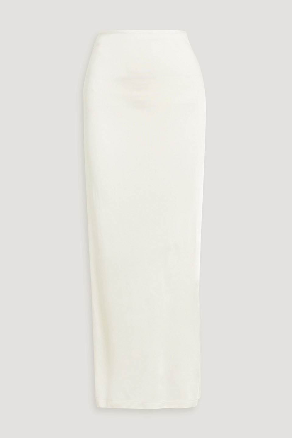Satin-jersey maxi skirt