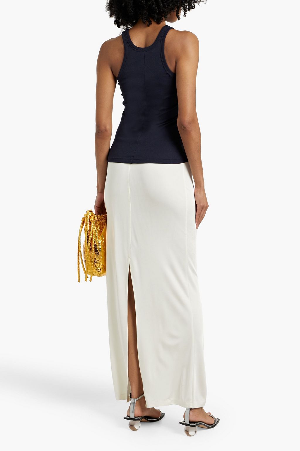 HELMUT LANG Pima cotton and modal-blend jersey tank