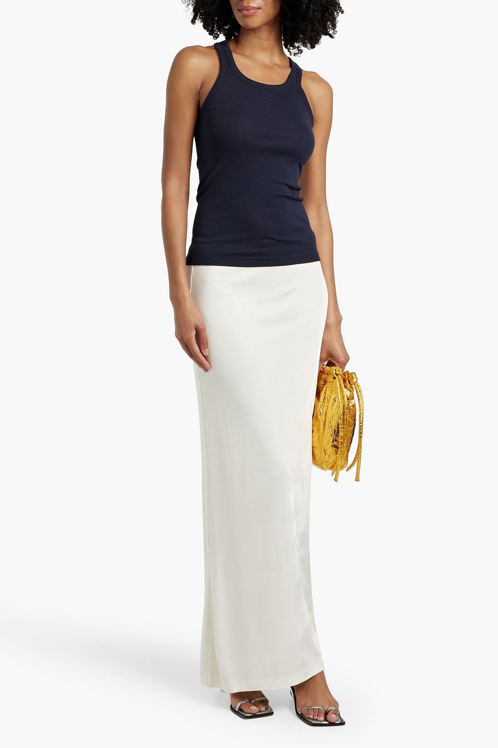 HELMUT LANG Pima cotton and modal-blend jersey tank