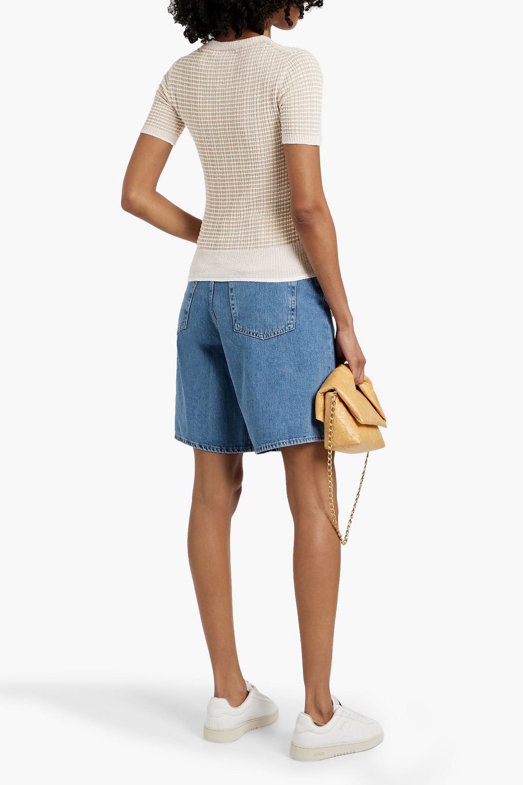 RAG & BONE Mckenna denim shorts