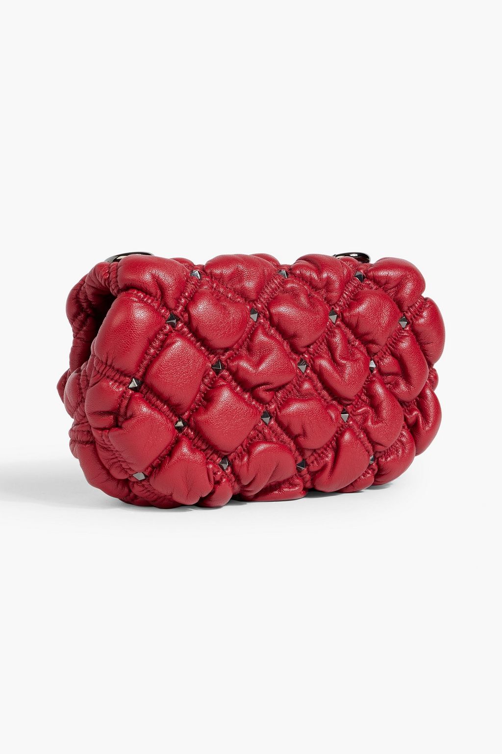 VALENTINO GARAVANI Rockstud Spikeme quilted leather shoulder bag