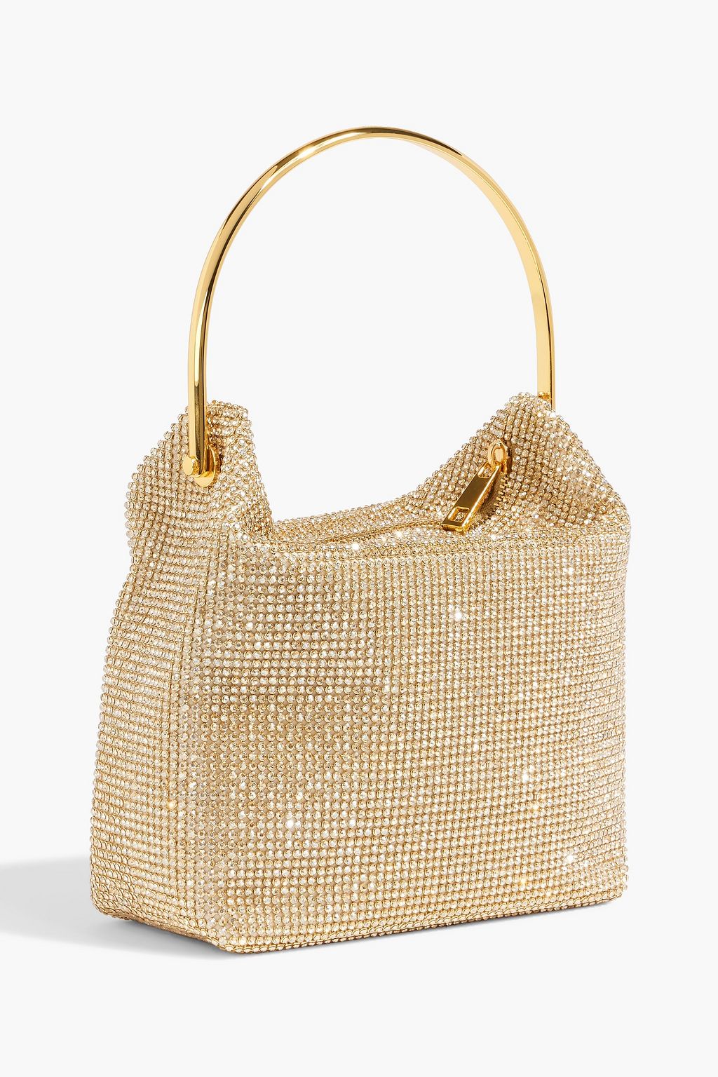 SIMKHAI Irena crystal-embellished satin tote