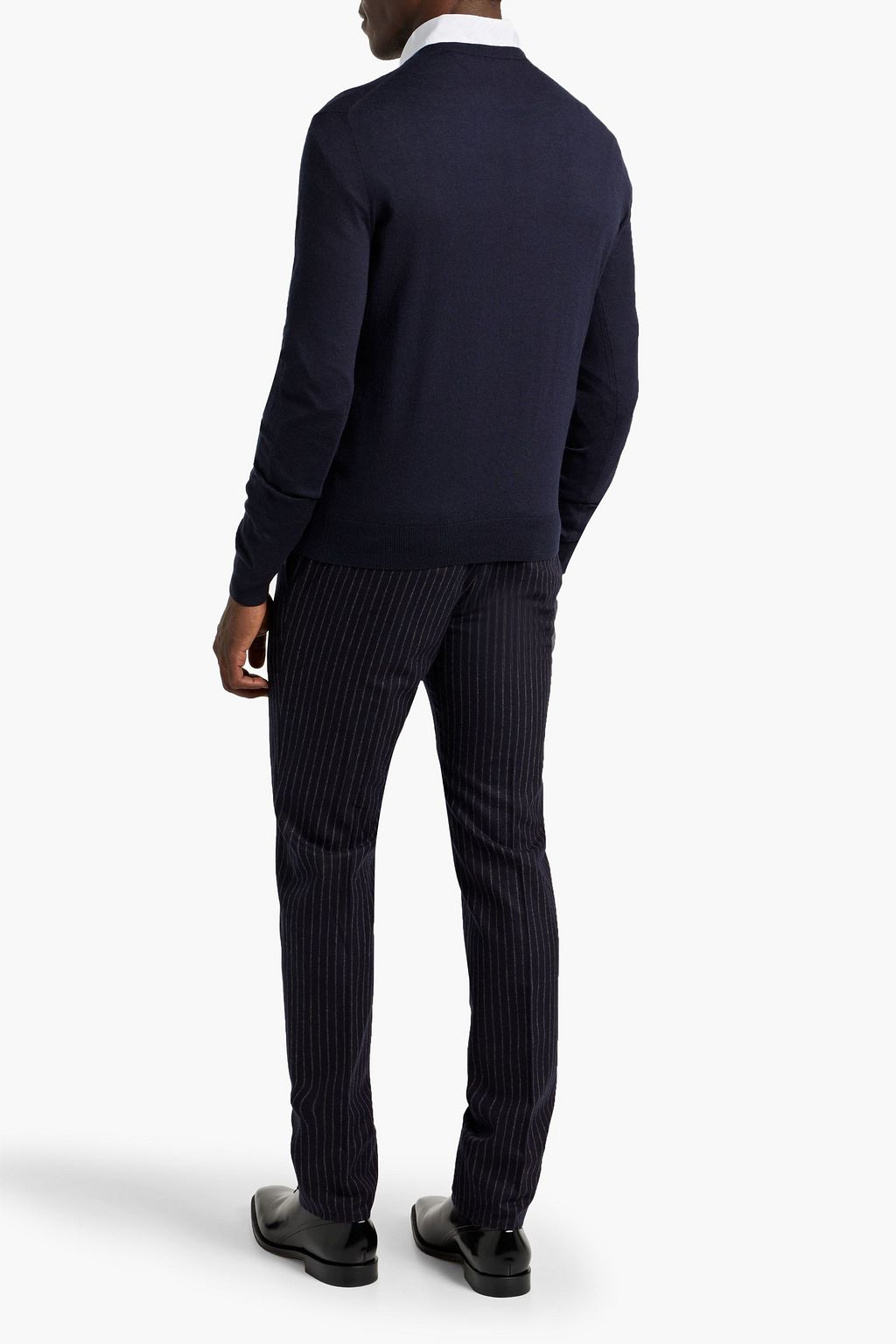 BOGLIOLI Cotton, cashmere and silk-blend sweater