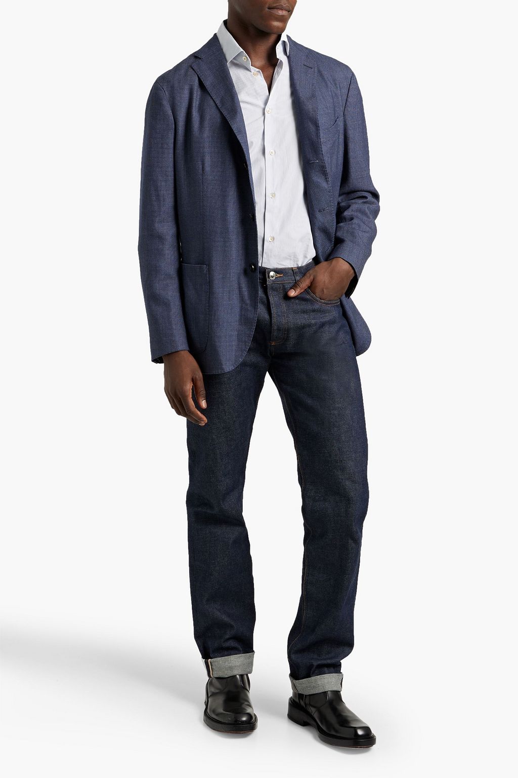 BOGLIOLI Wool-blend blazer