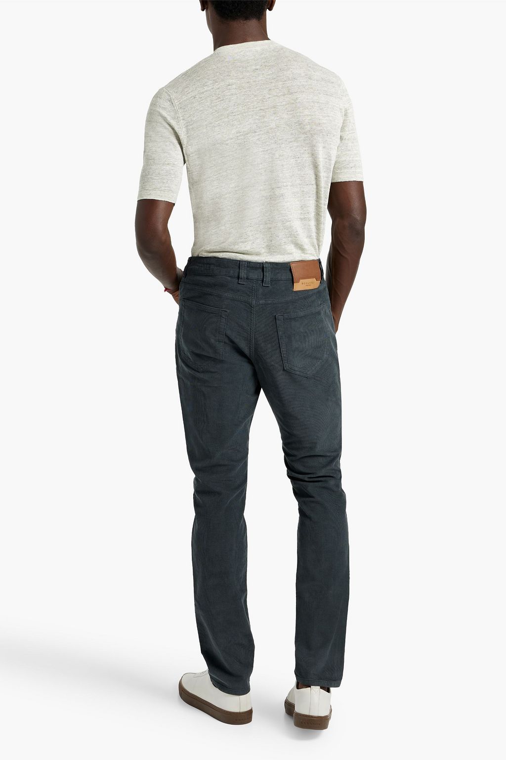 BOGLIOLI Linen-jersey T-shirt