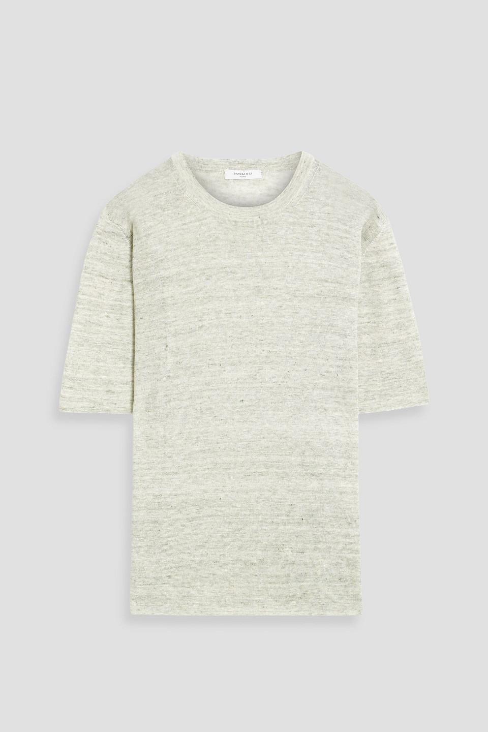 Linen-jersey T-shirt