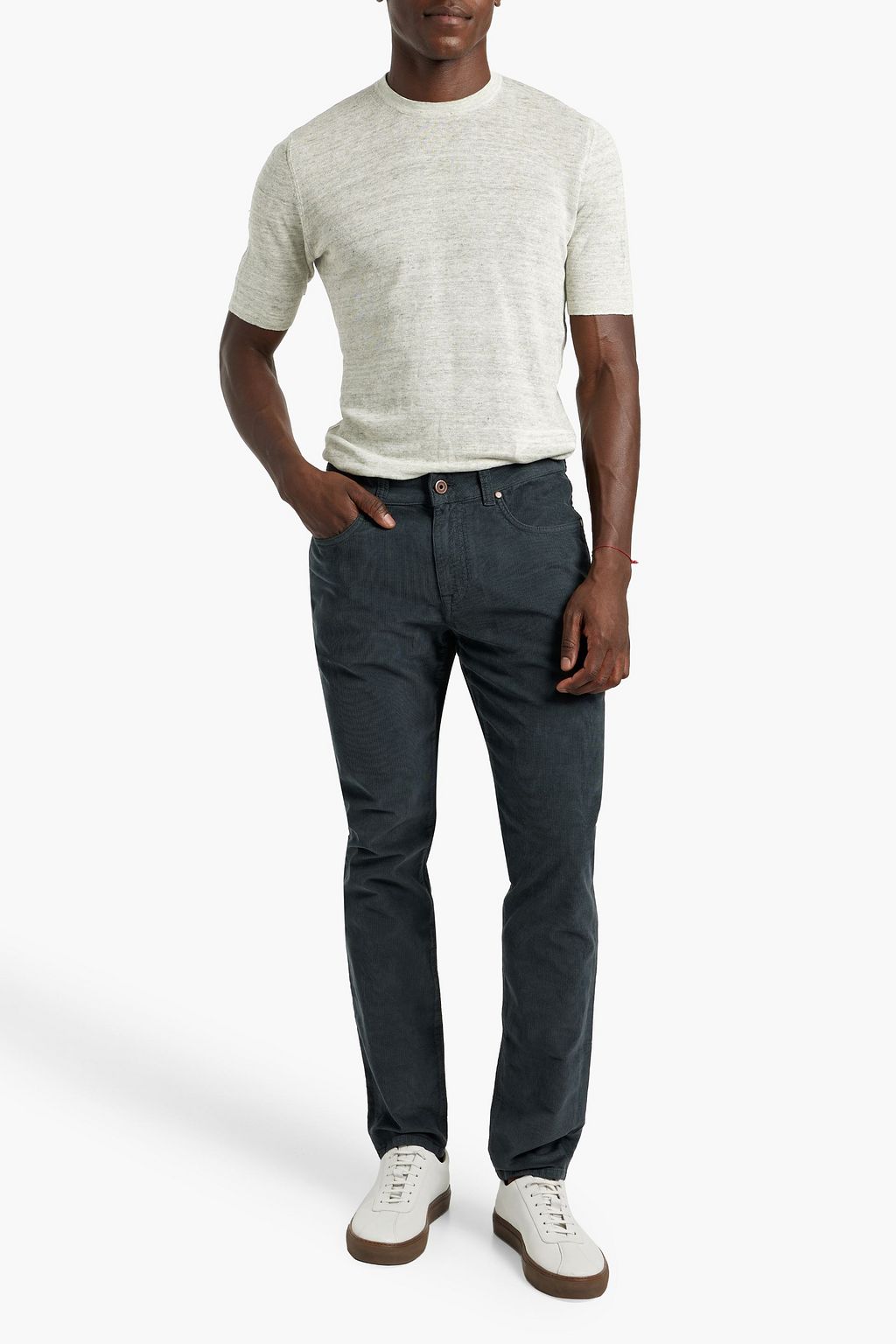 BOGLIOLI Linen-jersey T-shirt