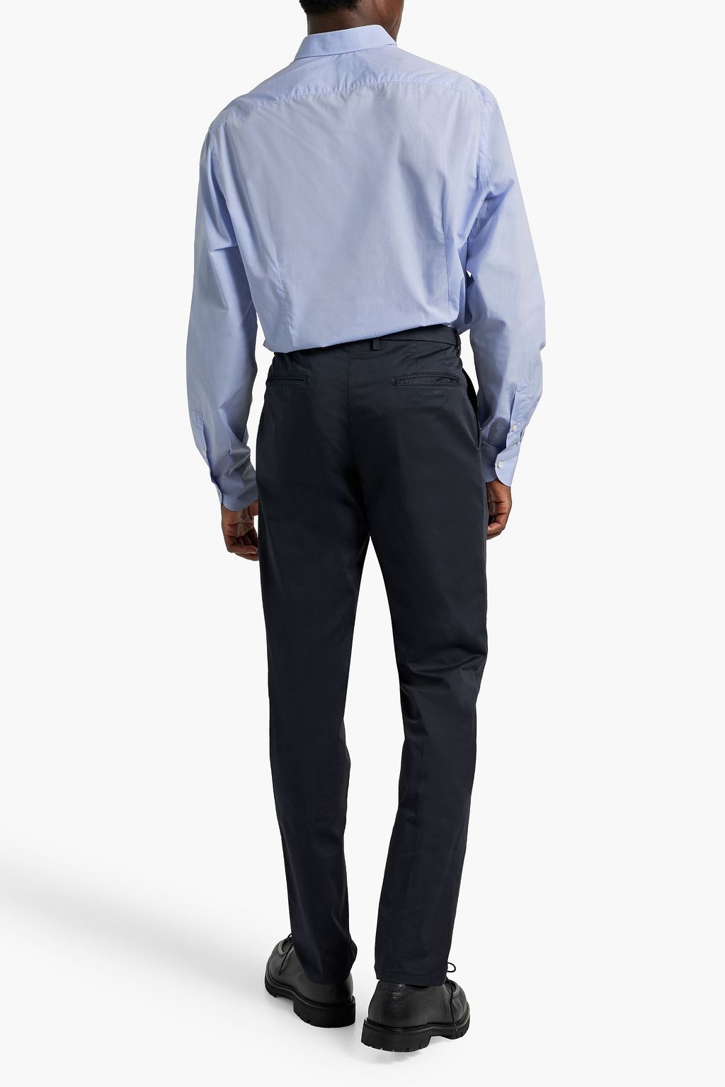 BOGLIOLI Slim-fit cotton-blend pants
