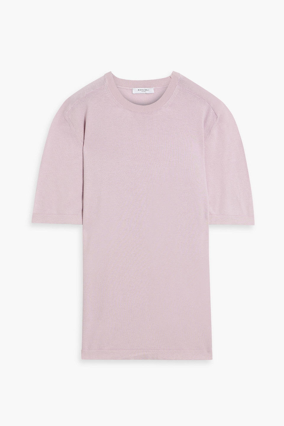 Cotton and silk-blend T-shirt