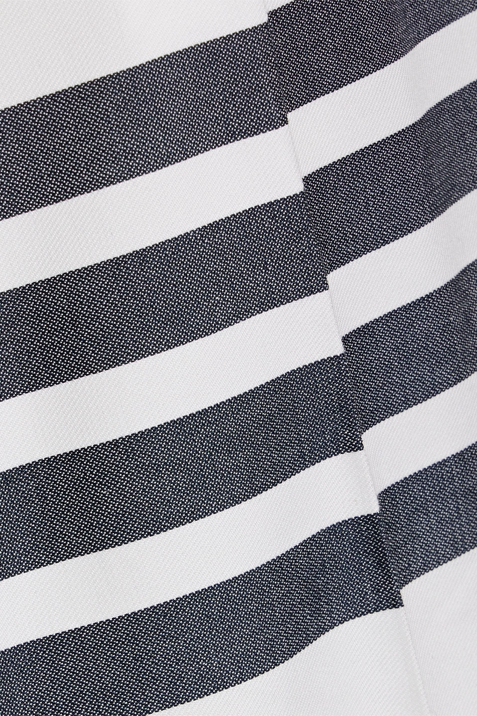 Thom Browne Striped Cotton-twill Straight-leg Pants