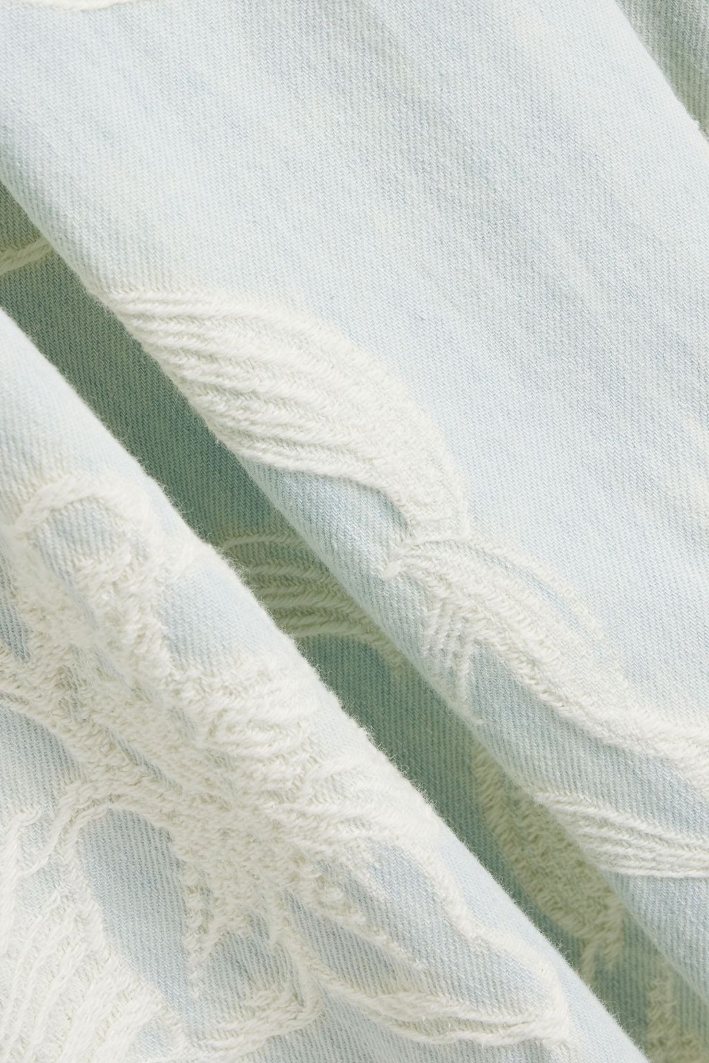 ZIMMERMANN Denim-jacquard maxi skirt