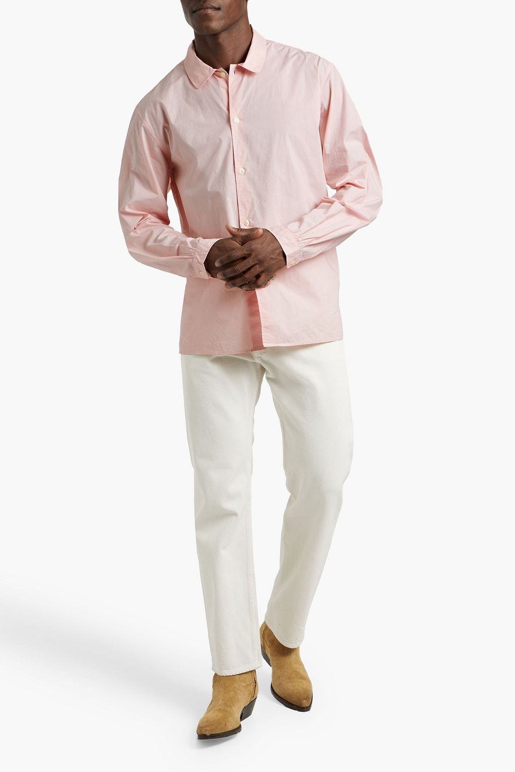 OFFICINE GÉNÉRALE Eloan cotton-poplin shirt