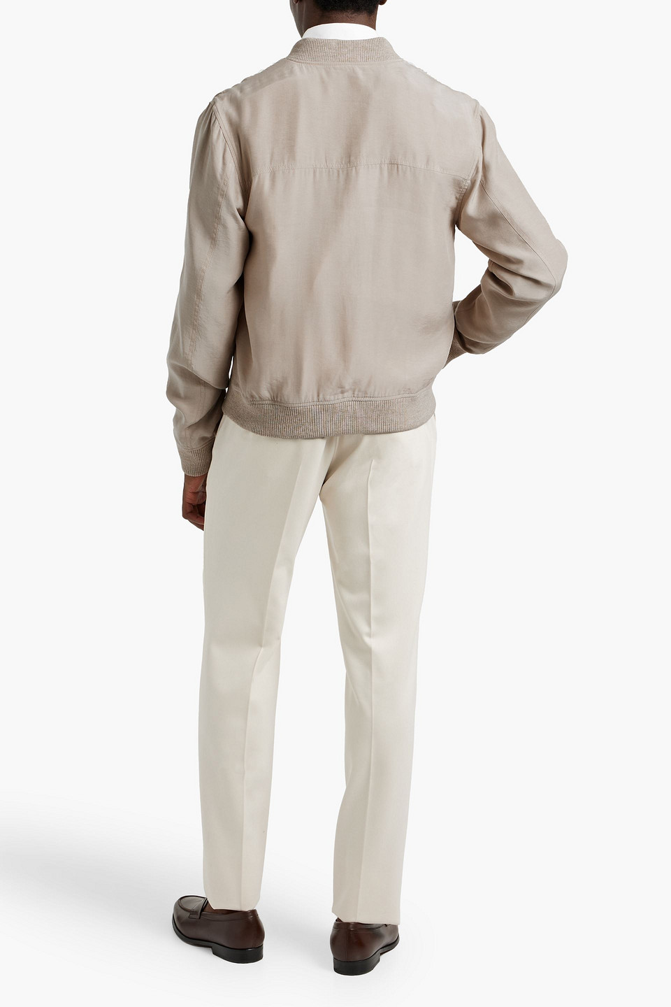 OFFICINE GENERALE STEFANO LYOCELL BOMBER JACKET