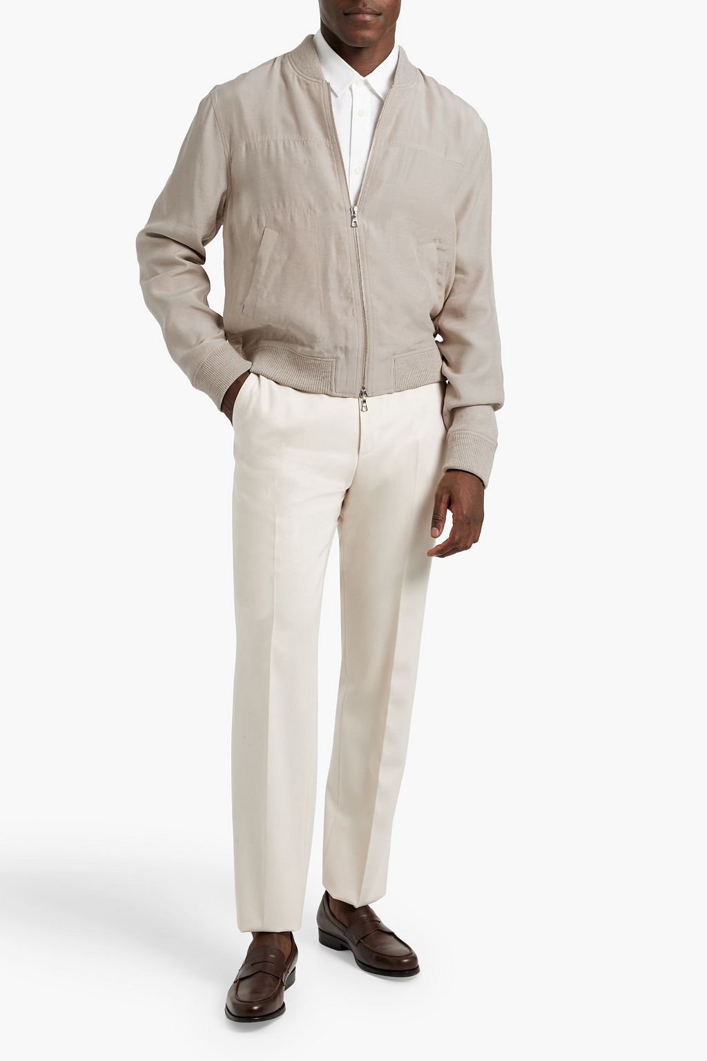 OFFICINE GÉNÉRALE Stefano Lyocell bomber jacket